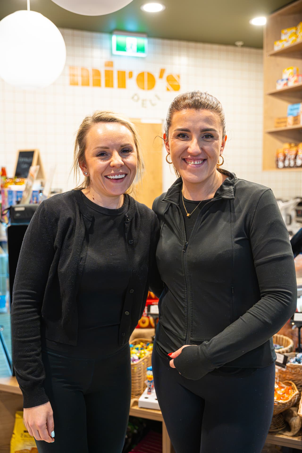 The two sisters behind Miro's Deli in their Bonnyrigg store